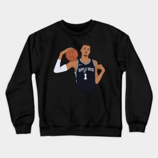 Victor Wembanyama Digital Illustration Crewneck Sweatshirt